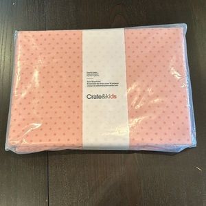 Crate and Kids New Twin Sheet Set - Organic cotton